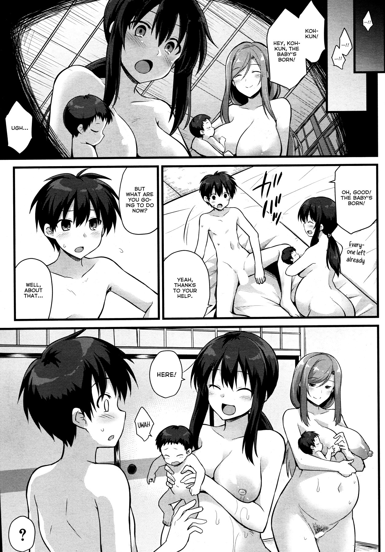 Hentai Manga Comic-Sakura-chan House's Oyakodon Threesome-Read-53